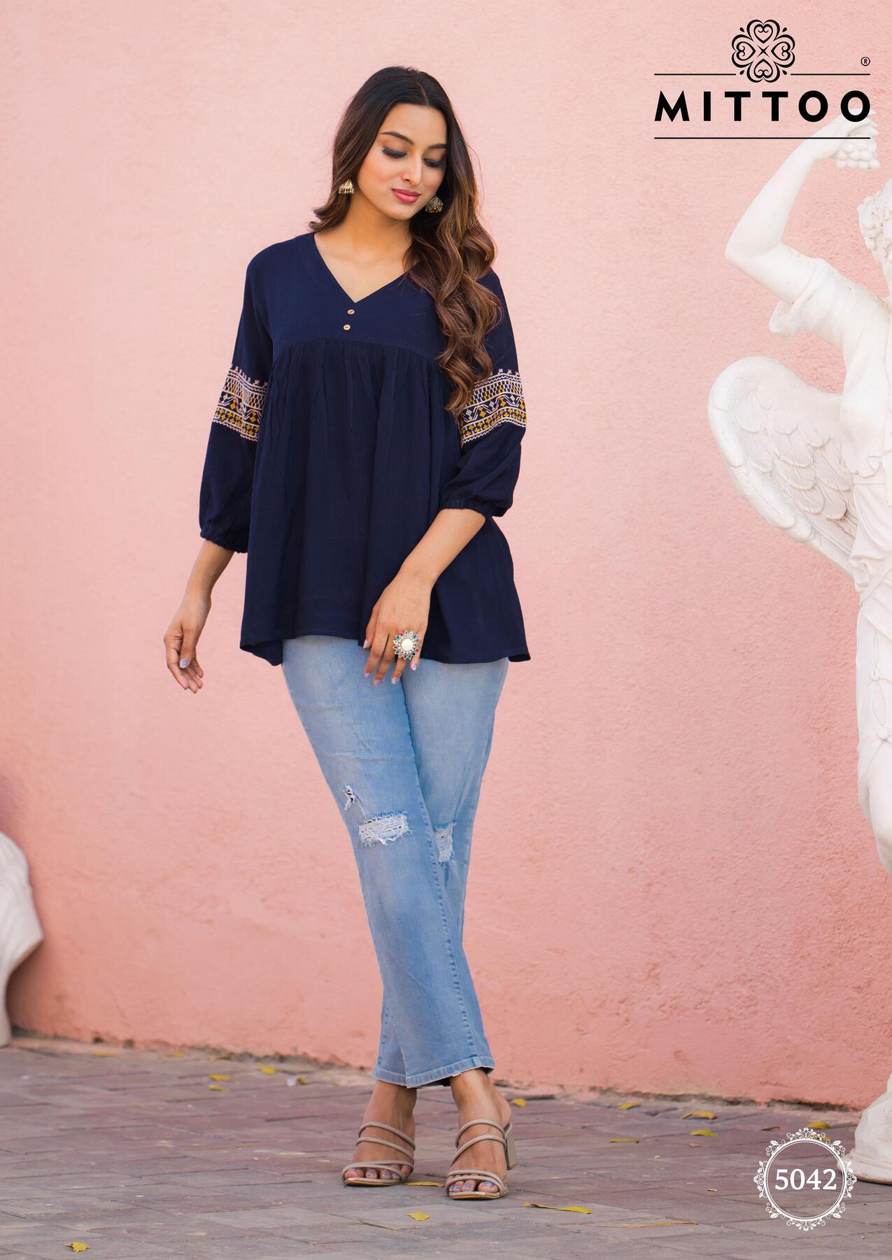Mittoo Kurti Victoria Vol 8 Rayon Kurti Catalog collection 5