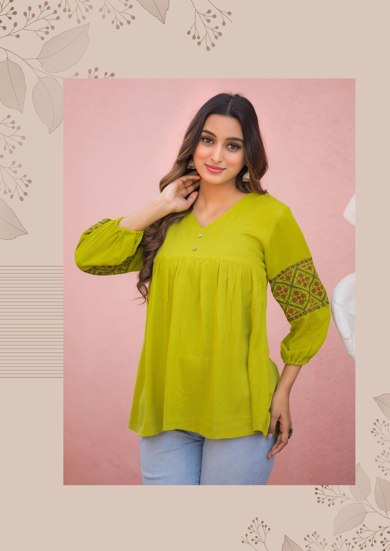 Mittoo Kurti Victoria Vol 8 Rayon Kurti Catalog collection 9