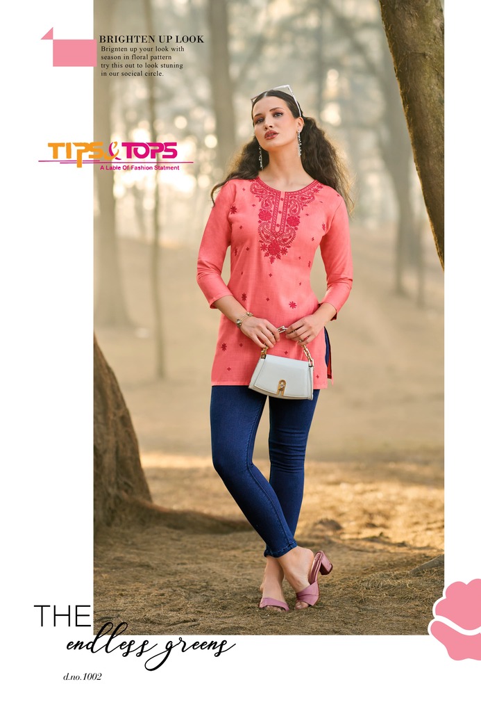 Tips And Tops Colors Vol 5 Ladies Tops Catalog collection 6