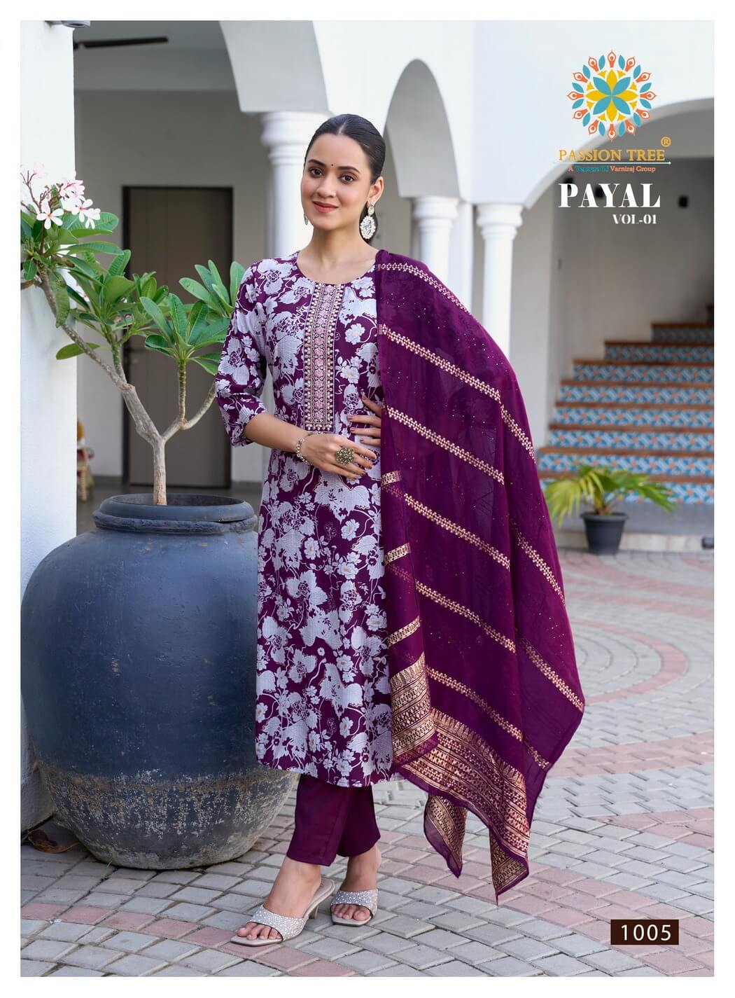 Passion Tree Payal Vol 1 Readymade Dress Catalog collection 5
