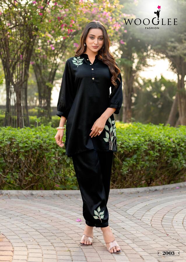 Wooglee Fashion Rich Look Co Ord Set Catalog collection 1