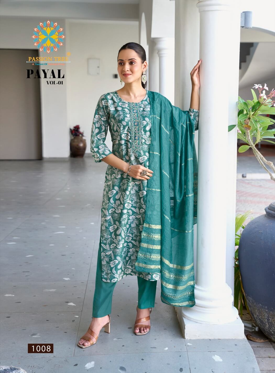Passion Tree Payal Vol 1 Readymade Dress Catalog collection 9