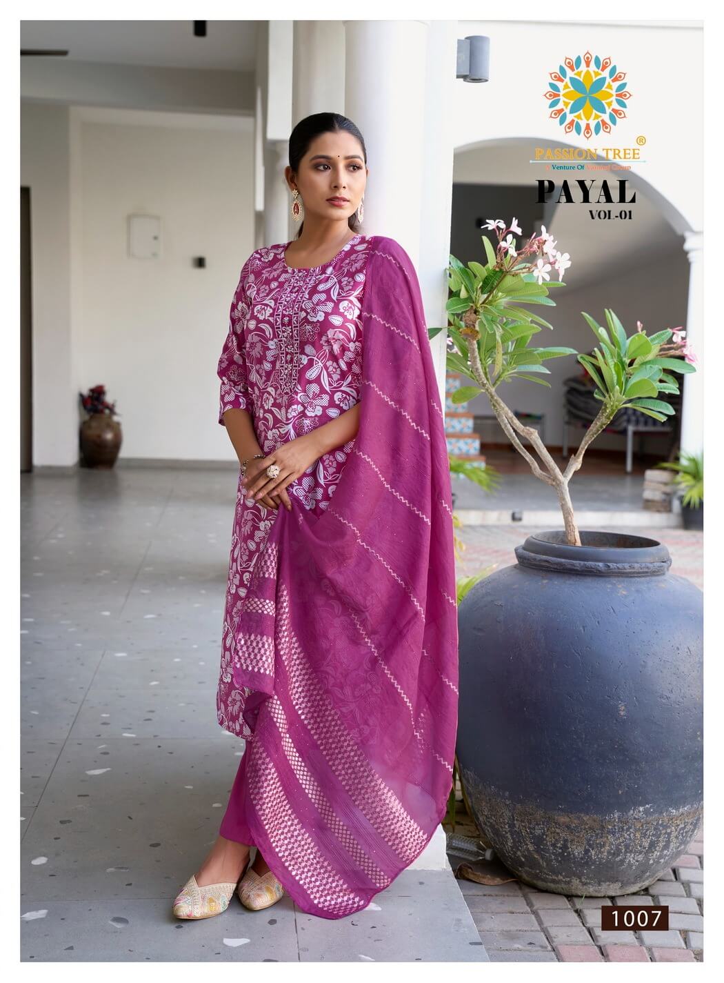 Passion Tree Payal Vol 1 Readymade Dress Catalog collection 7