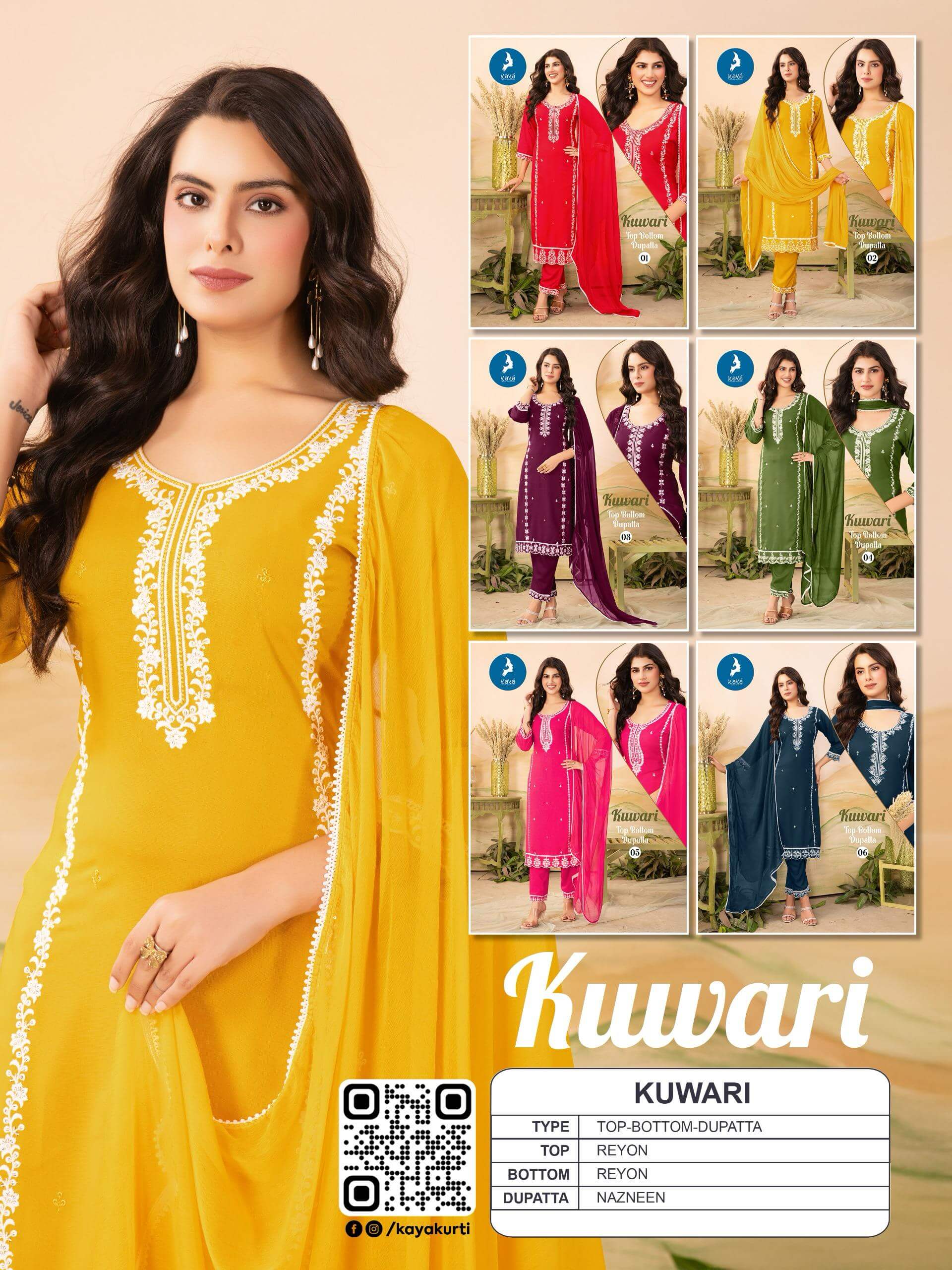 Kaya Kurti Kuwari Readymade Dress  Catalog collection 1