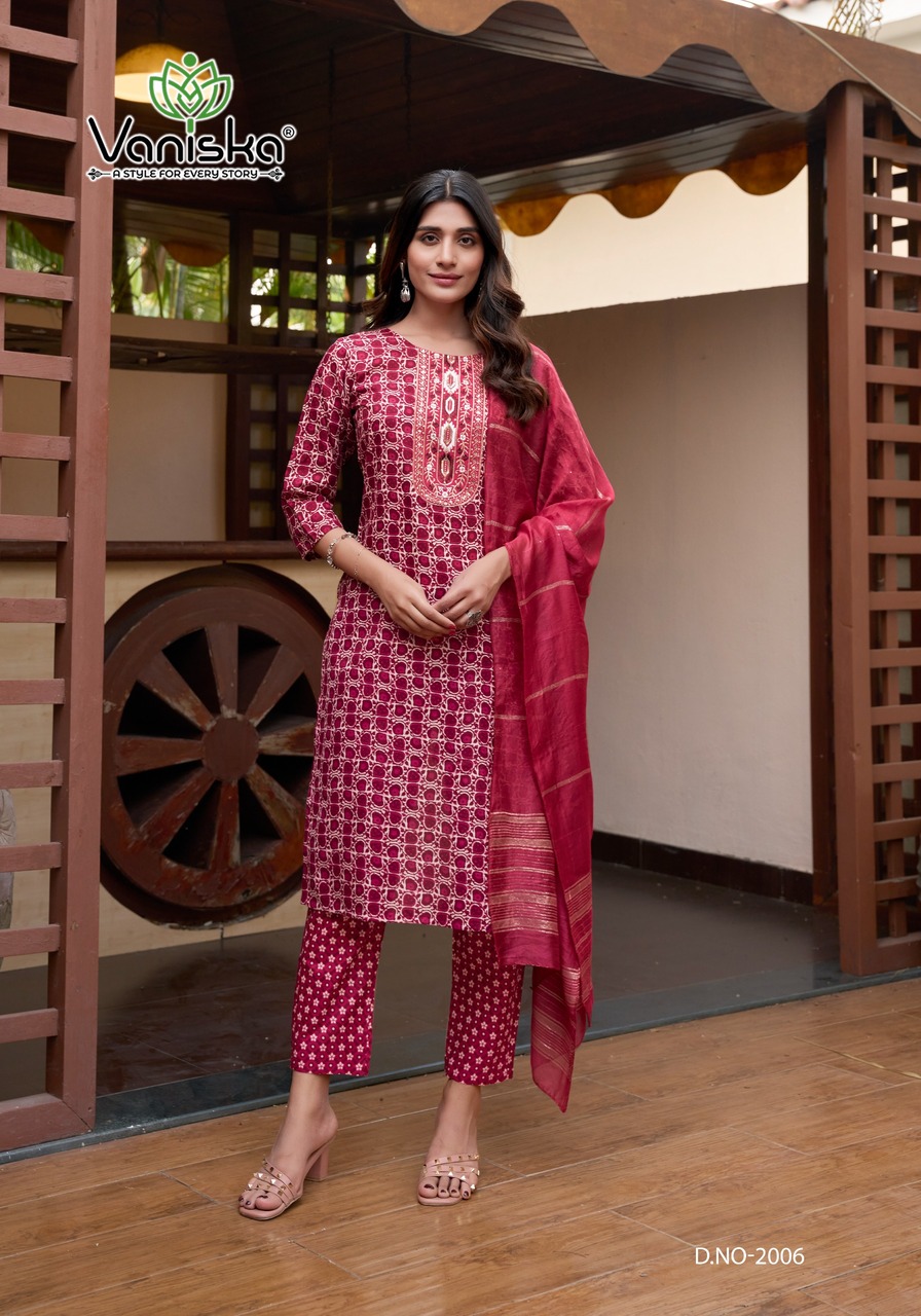 Vaniska Sunrise Vol 2 Readymade Dress Catalog collection 5