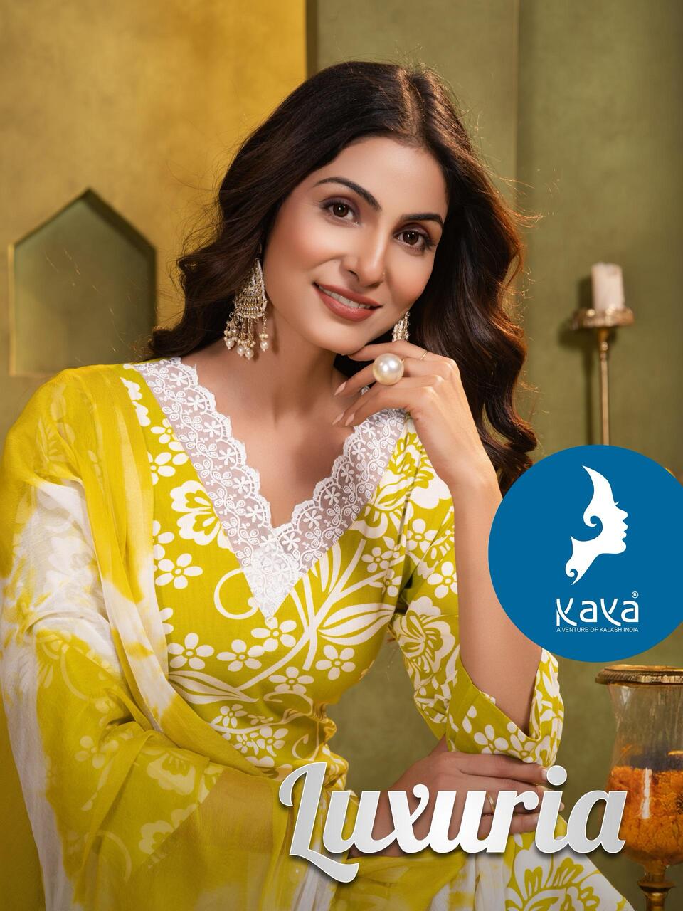 Kaya Kurti Luxuria Printed Salwar Kameez Catalog collection 1