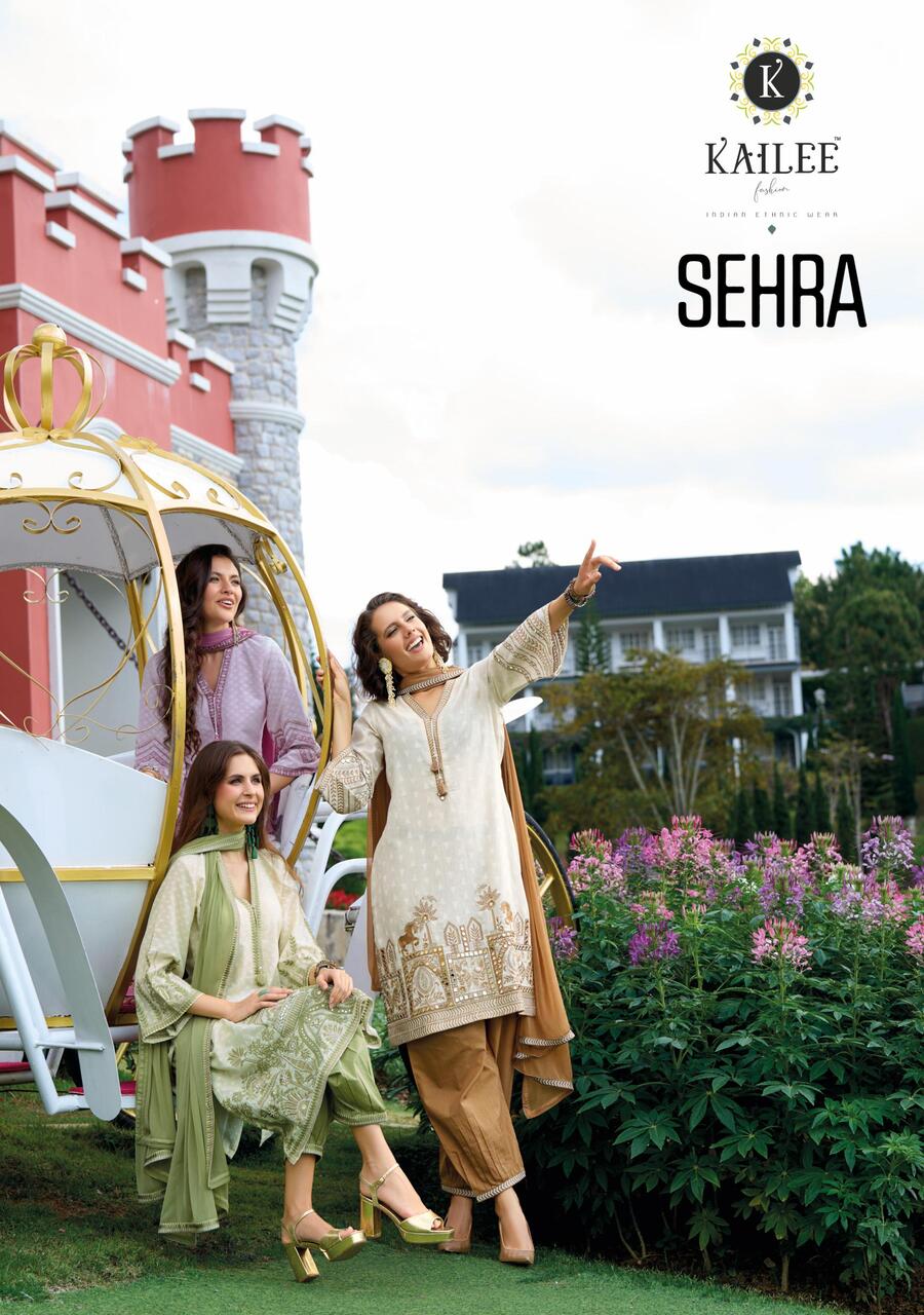 Kailee Fashion Sehra Cotton Salwar Kameez Catalog collection 1