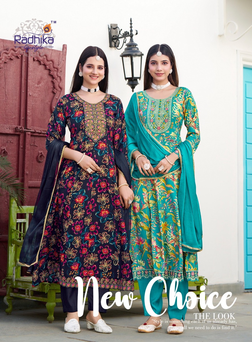 Radhika Lifestyle Anarkali Vol 6 Anarkali Suits Catalog collection 7