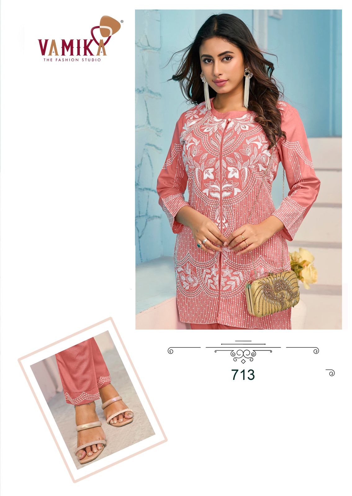 Vamika Veera Vol 3 Kurtis With Bottom Catalog collection 6