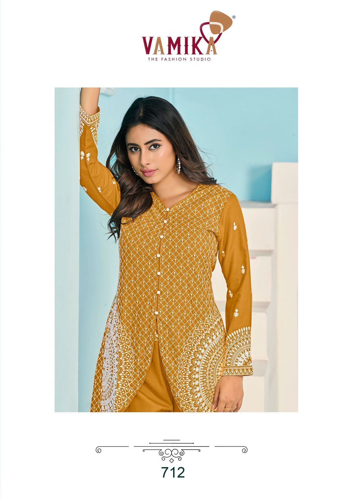 Vamika Veera Vol 3 Kurtis With Bottom Catalog collection 7