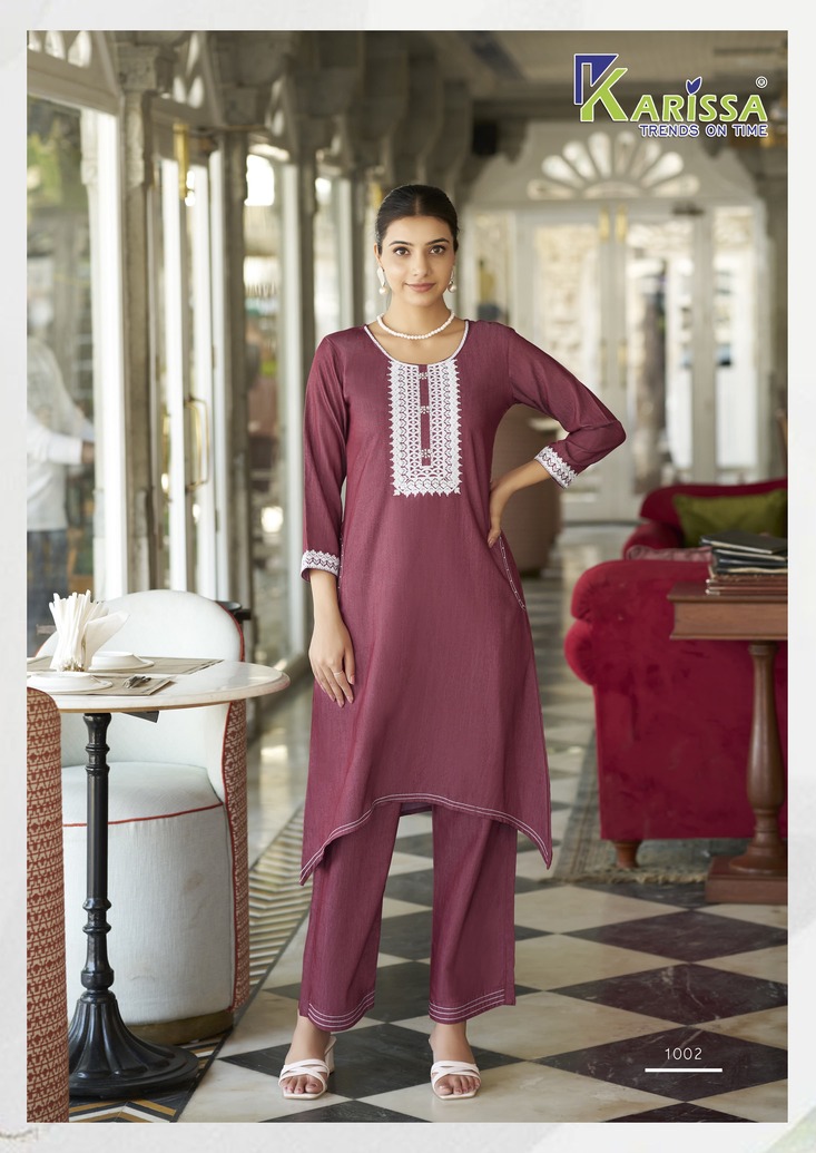 Karissa Aditi Co Ord Set Catalog collection 6