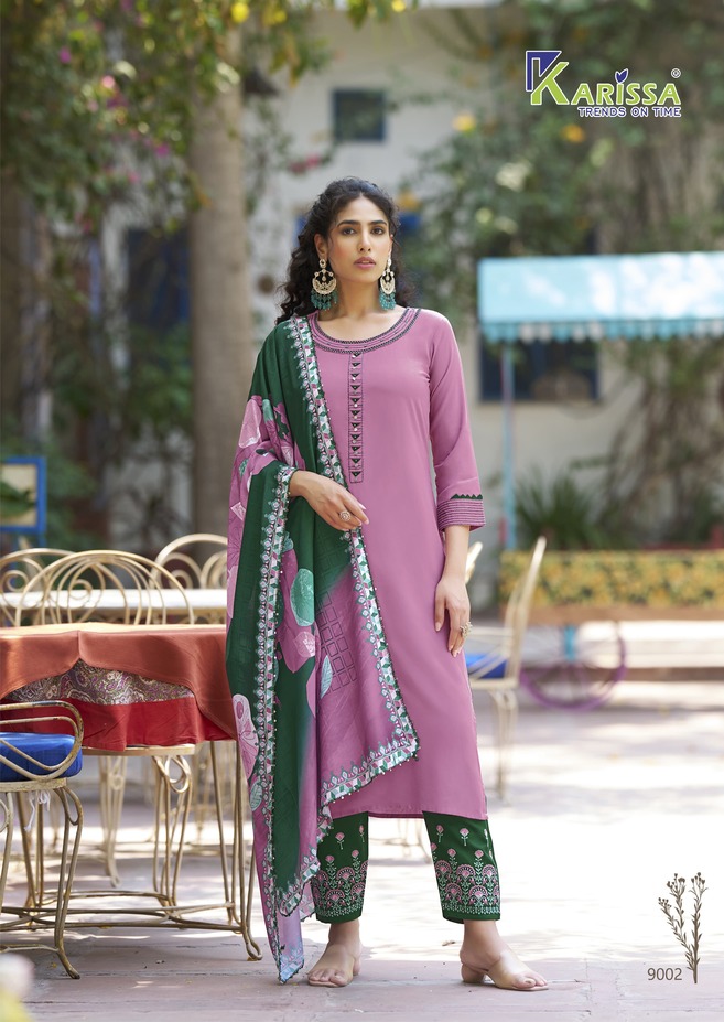 Karissa Vidisha Vol 9 Readymade Dress Catalog collection 9