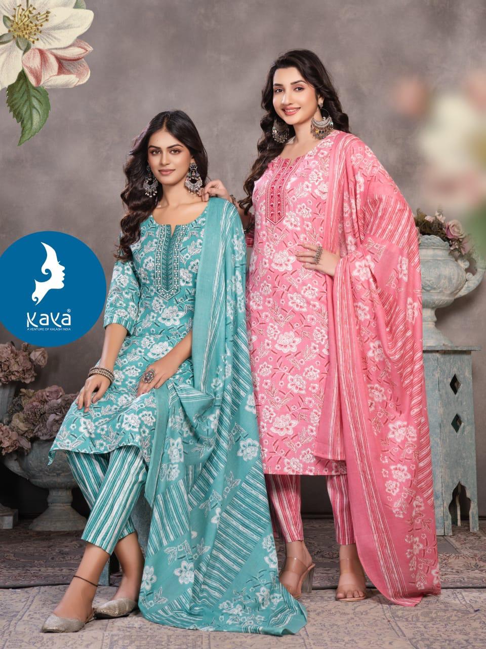 Kaya Kurti Madhvi Vol 2 Cotton Salwar Kameez Catalog collection 3