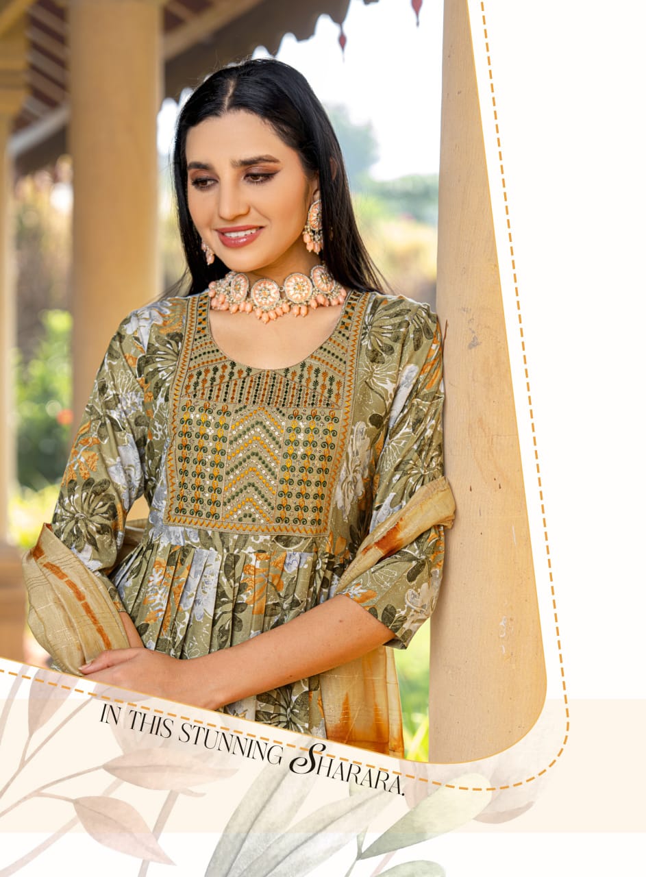 Mystic 9 Sara Vol 16 Readymade Dress Catalog collection 10