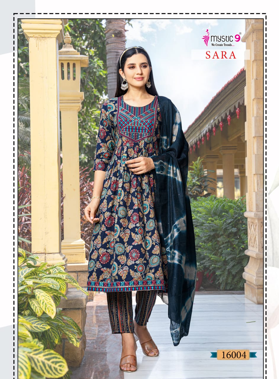 Mystic 9 Sara Vol 16 Readymade Dress Catalog collection 14