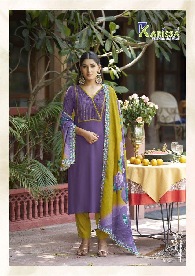 Karissa Vidisha Vol 9 Readymade Dress Catalog collection 8