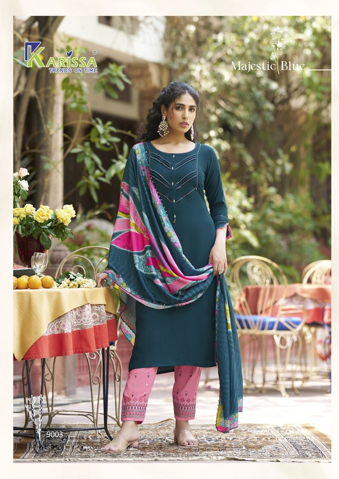 Karissa Vidisha Vol 9 Readymade Dress Catalog collection 1