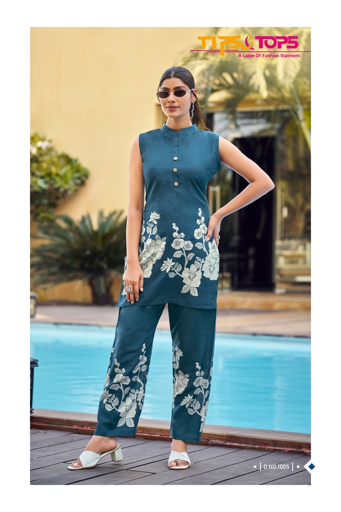Tips And Tops Summer Beauty Co Ord Set Catalog collection 3