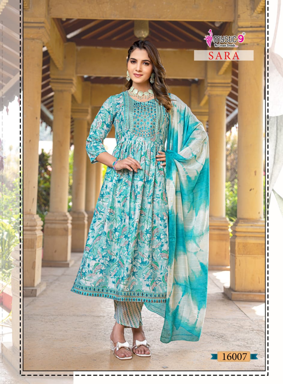 Mystic 9 Sara Vol 16 Readymade Dress Catalog collection 8