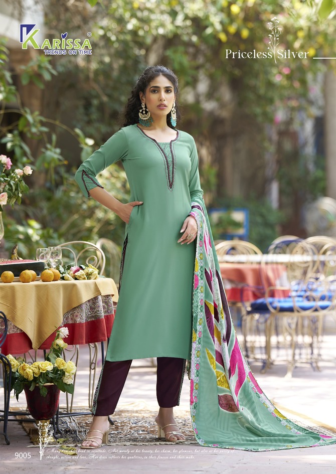 Karissa Vidisha Vol 9 Readymade Dress Catalog collection 5