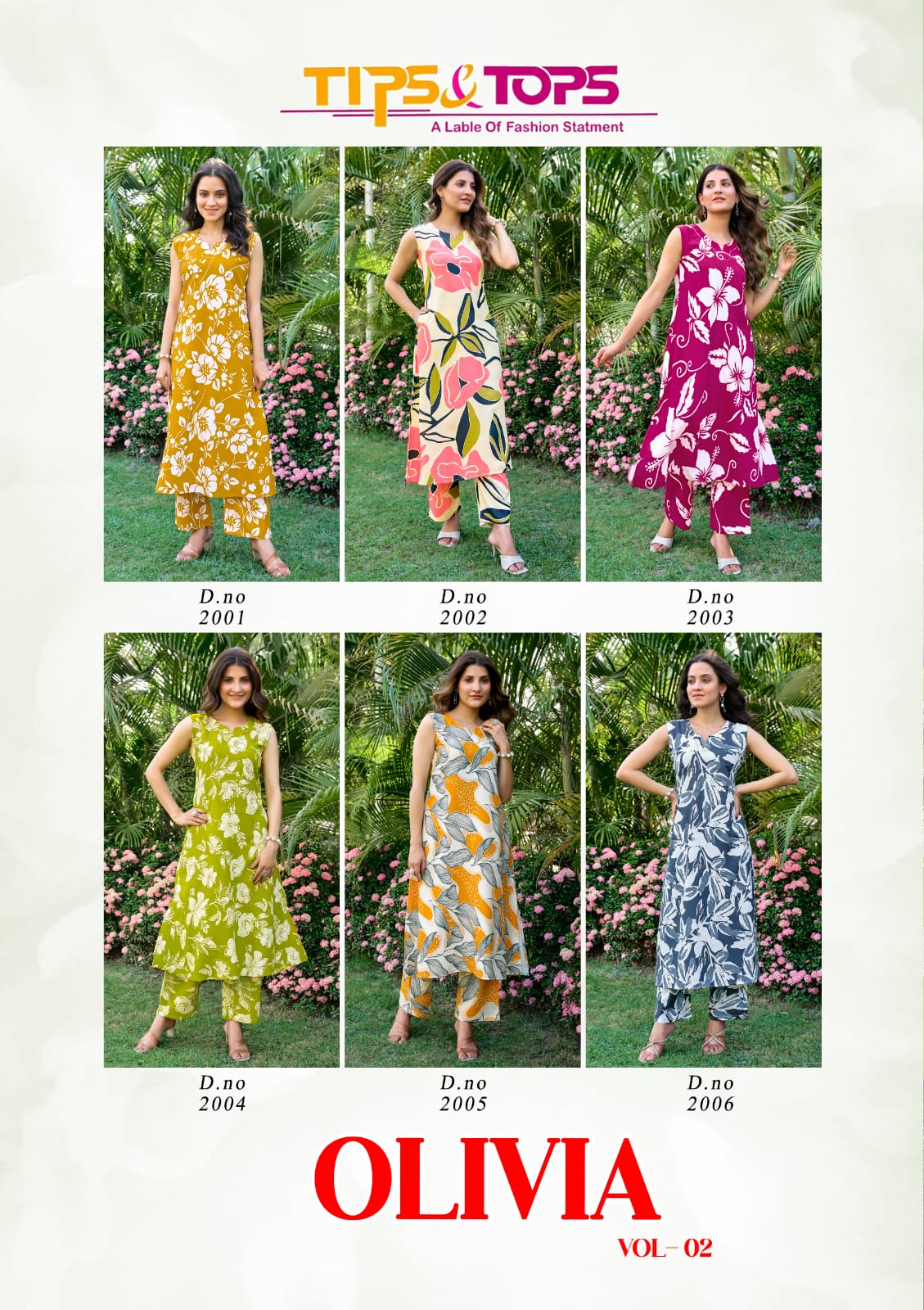 Tips And Tops Olivia Vol 2 Co Ord Set Catalog collection 5