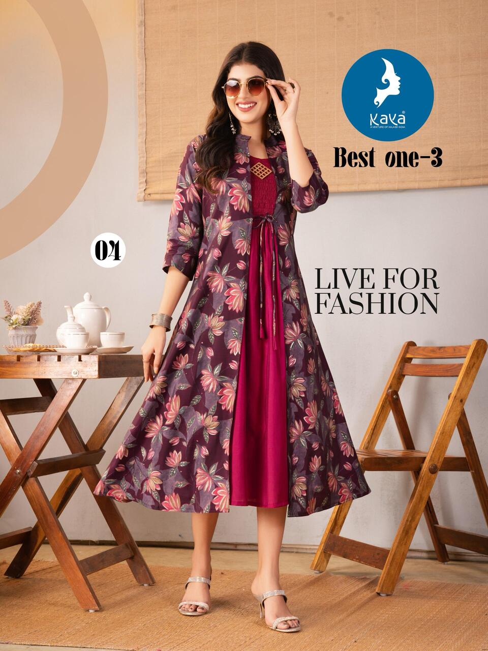 Kaya Kurti Best One Vol 3  Designer Kurti Catalog collection 4