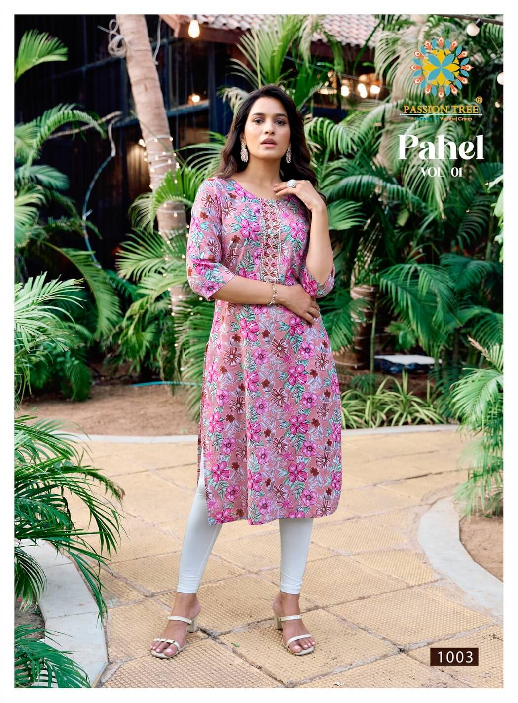 Passion Tree Pahel Vol 1 Cotton Kurtis Catalog collection 6