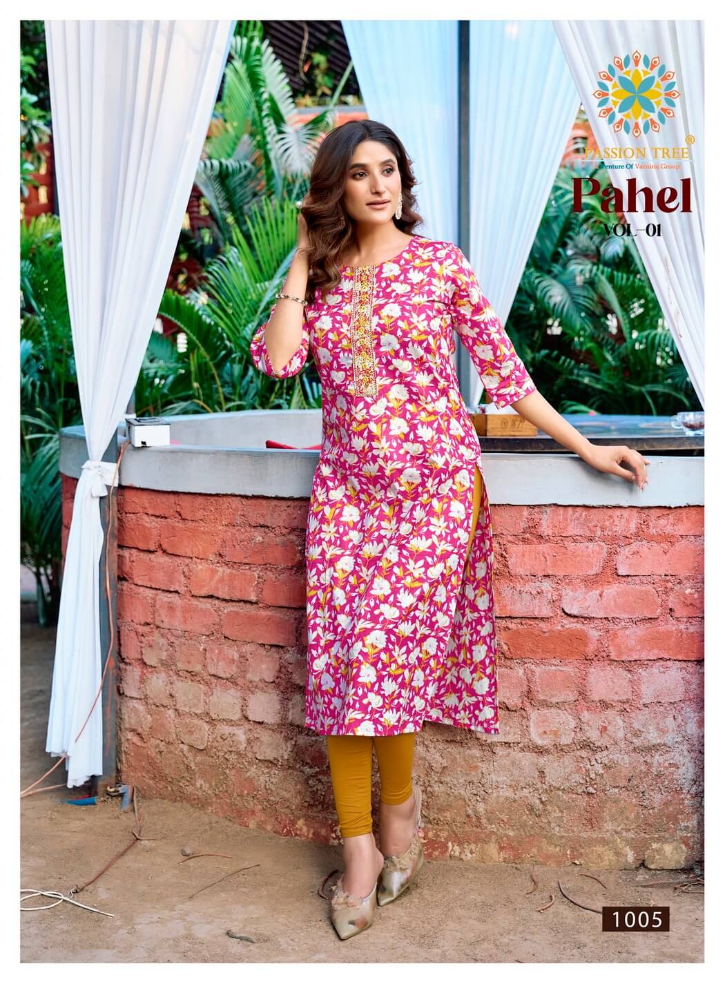 Passion Tree Pahel Vol 1 Cotton Kurtis Catalog collection 3