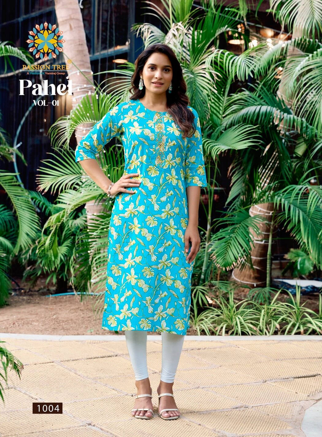 Passion Tree Pahel Vol 1 Cotton Kurtis Catalog collection 4