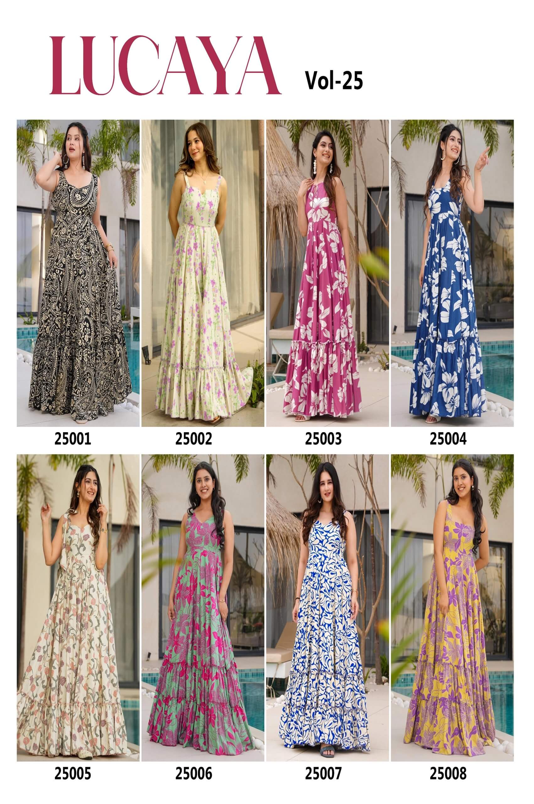 Lucaya Lucaya Vol 25 One Piece Dress Catalog collection 6