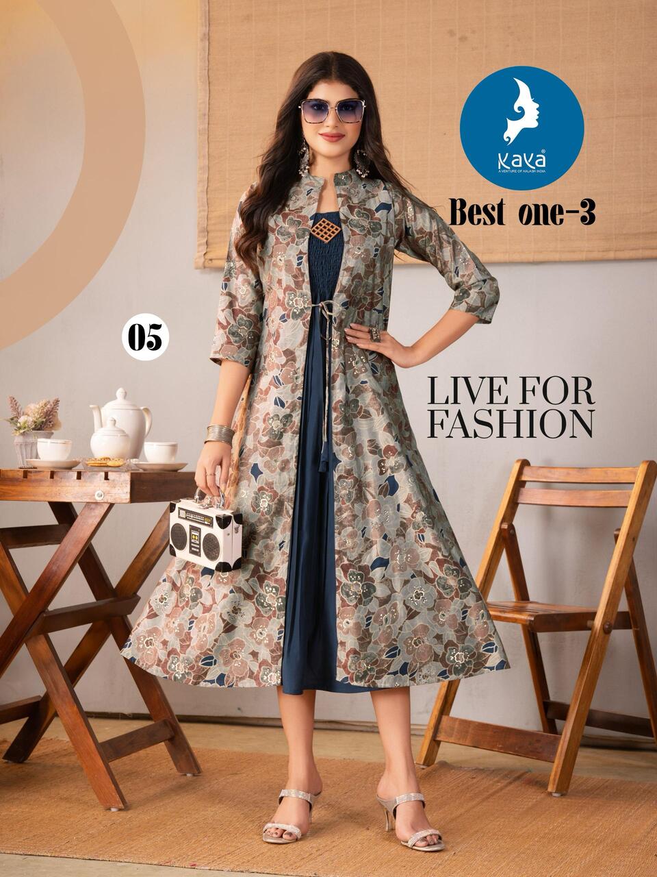 Kaya Kurti Best One Vol 3  Designer Kurti Catalog collection 2