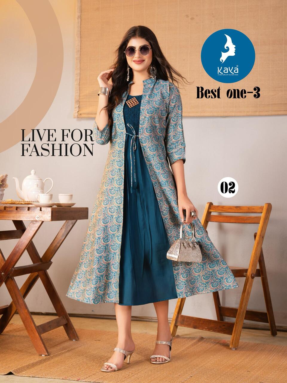 Kaya Kurti Best One Vol 3  Designer Kurti Catalog collection 6