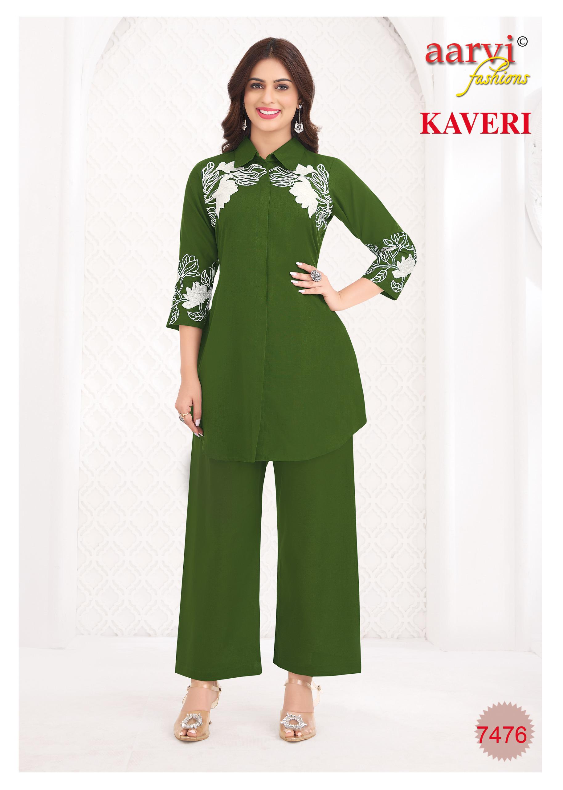Aarvi Fashions Kaveri Vol 1 Co Ord Set Catalog collection 7