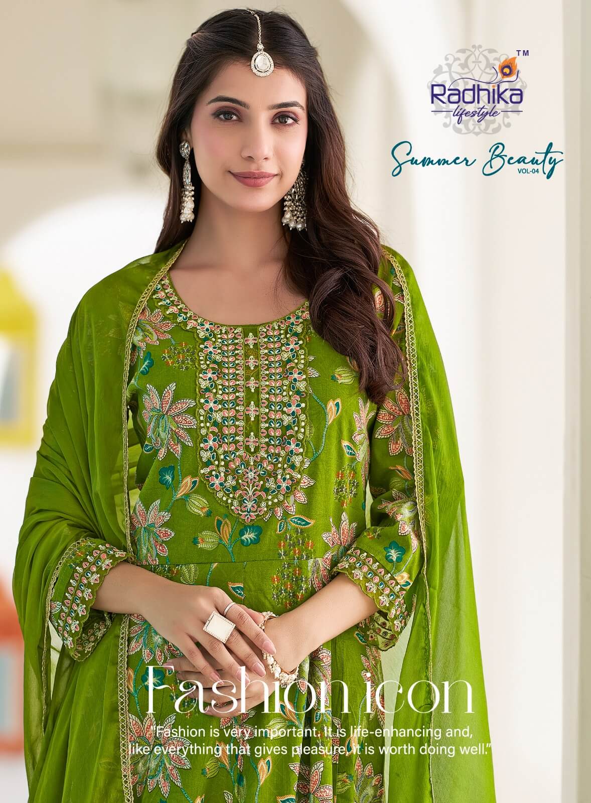 Radhika Lifestyle Summer Beauty Vol 4 Anarkali Suits Catalog collection 9