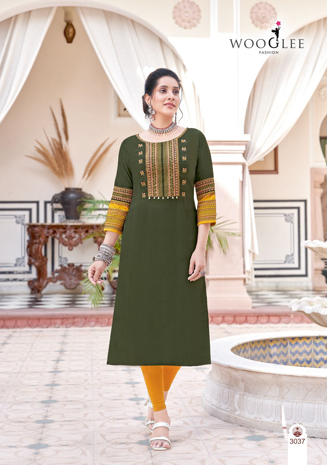 Wooglee Fashion Salonee Vol 8 Rayon Kurti Catalog collection 2
