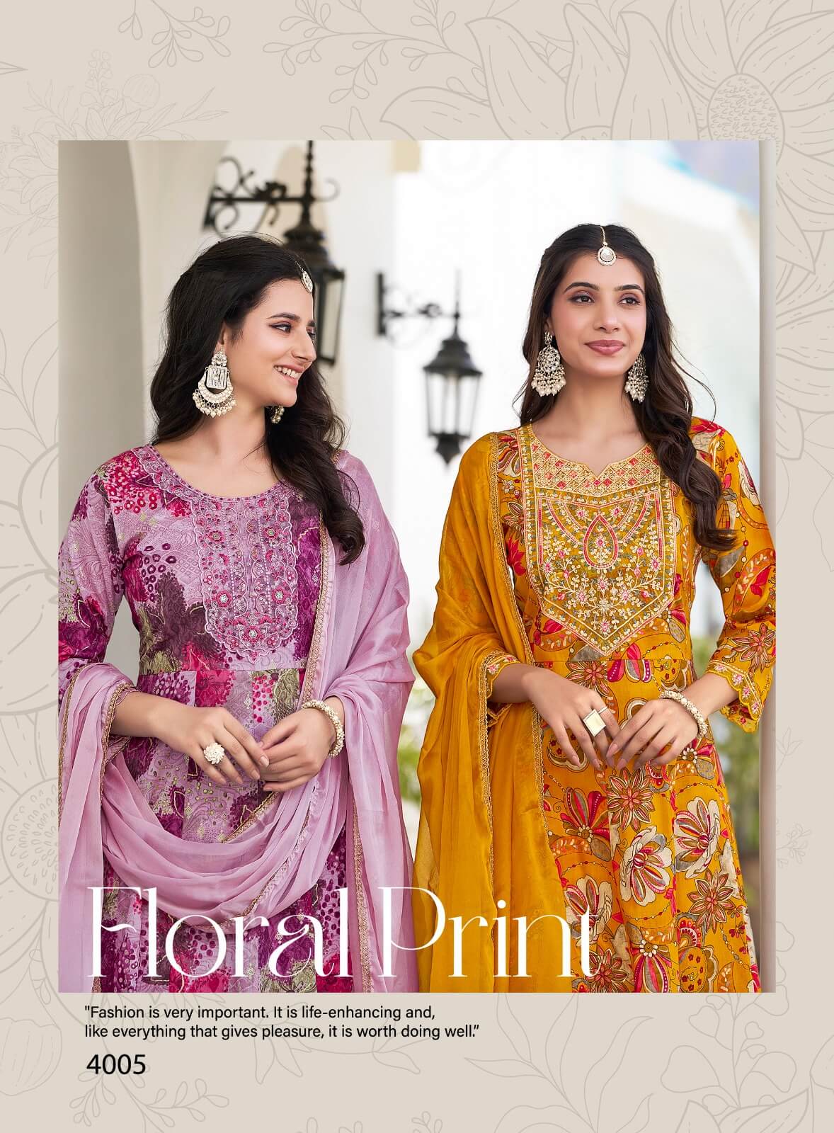 Radhika Lifestyle Summer Beauty Vol 4 Anarkali Suits Catalog collection 4