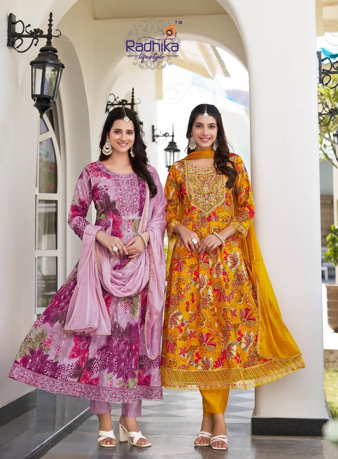 Radhika Lifestyle Summer Beauty Vol 4 Anarkali Suits Catalog collection 14