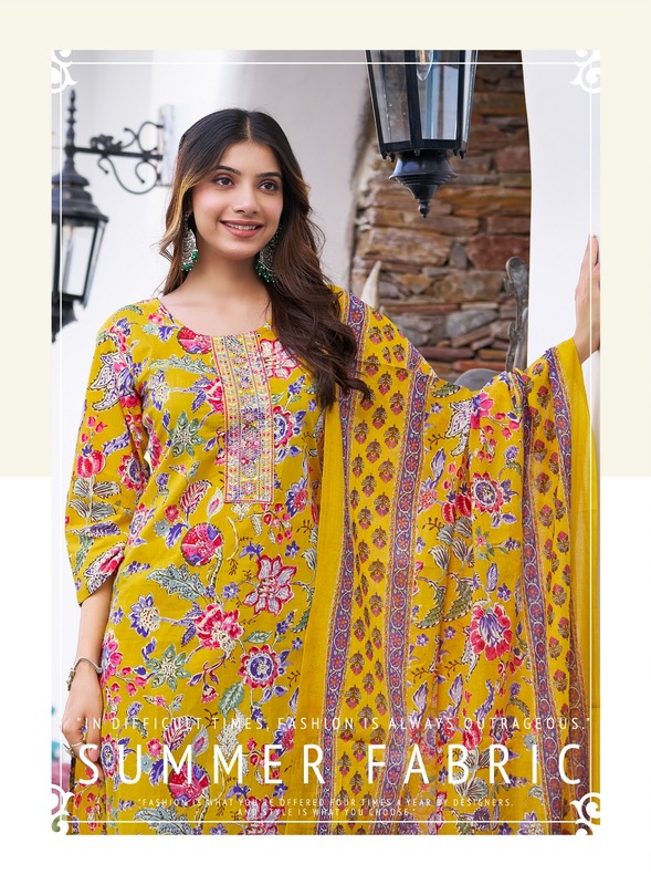 Radhika Cotton Kudi Vol 20 Printed Salwar Kameez Catalog collection 16