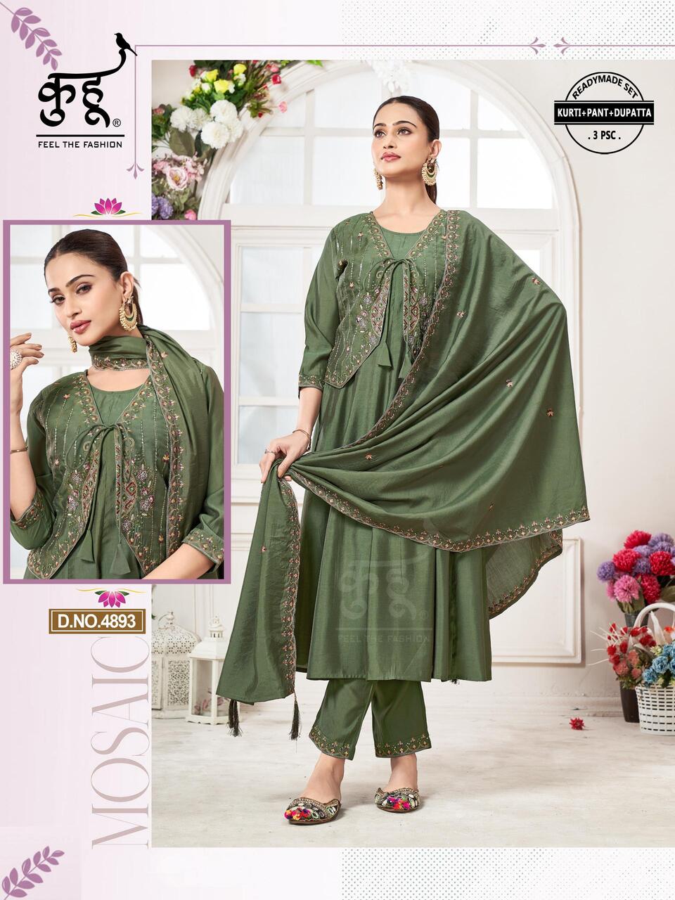 Kuhoo Beauty Readymade Dress Size Set collection 4