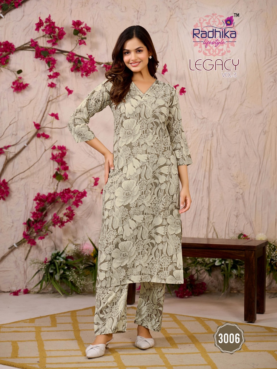 Radhika Lifestyle Legacy Vol 3 Co Ord Set Catalog collection 9