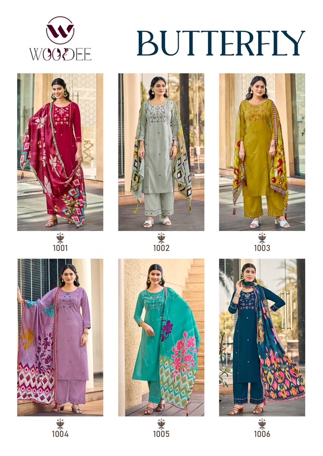 Woodee Butterfly Readymade Dress Catalog collection 1