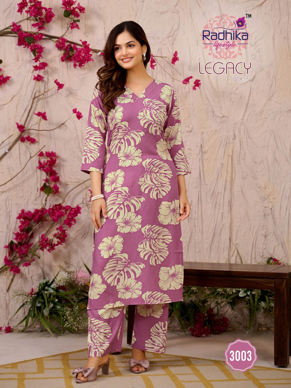 Radhika Lifestyle Legacy Vol 3 Co Ord Set Catalog collection 4