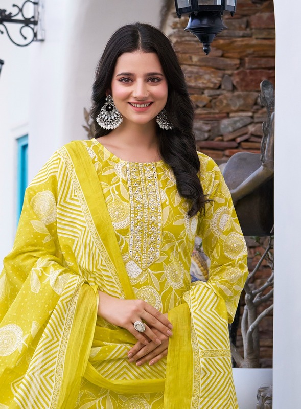Radhika Cotton Kudi Vol 20 Printed Salwar Kameez Catalog collection 14