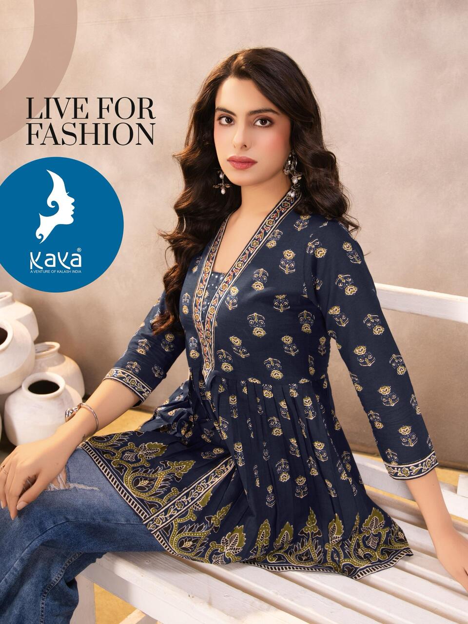 Kaya Kurti Aayu Cotton Kurtis Catalog collection 7
