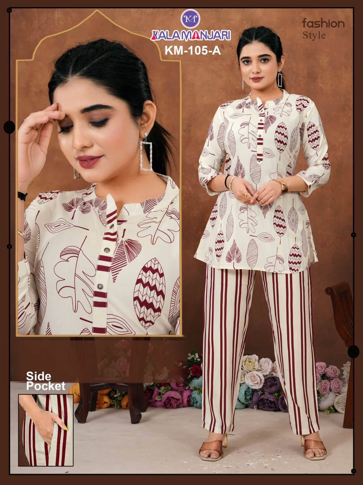 Karissa Kalanjari Co Ord Set Size Set Catalog collection 5