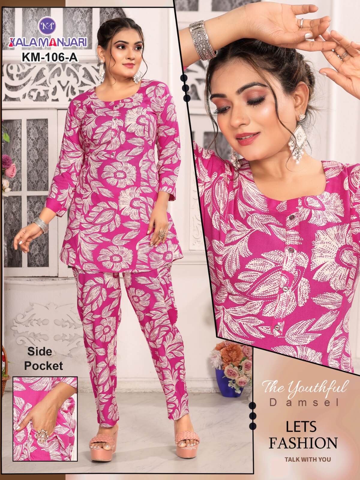 Karissa Kalanjari Co Ord Set Size Set Catalog collection 4