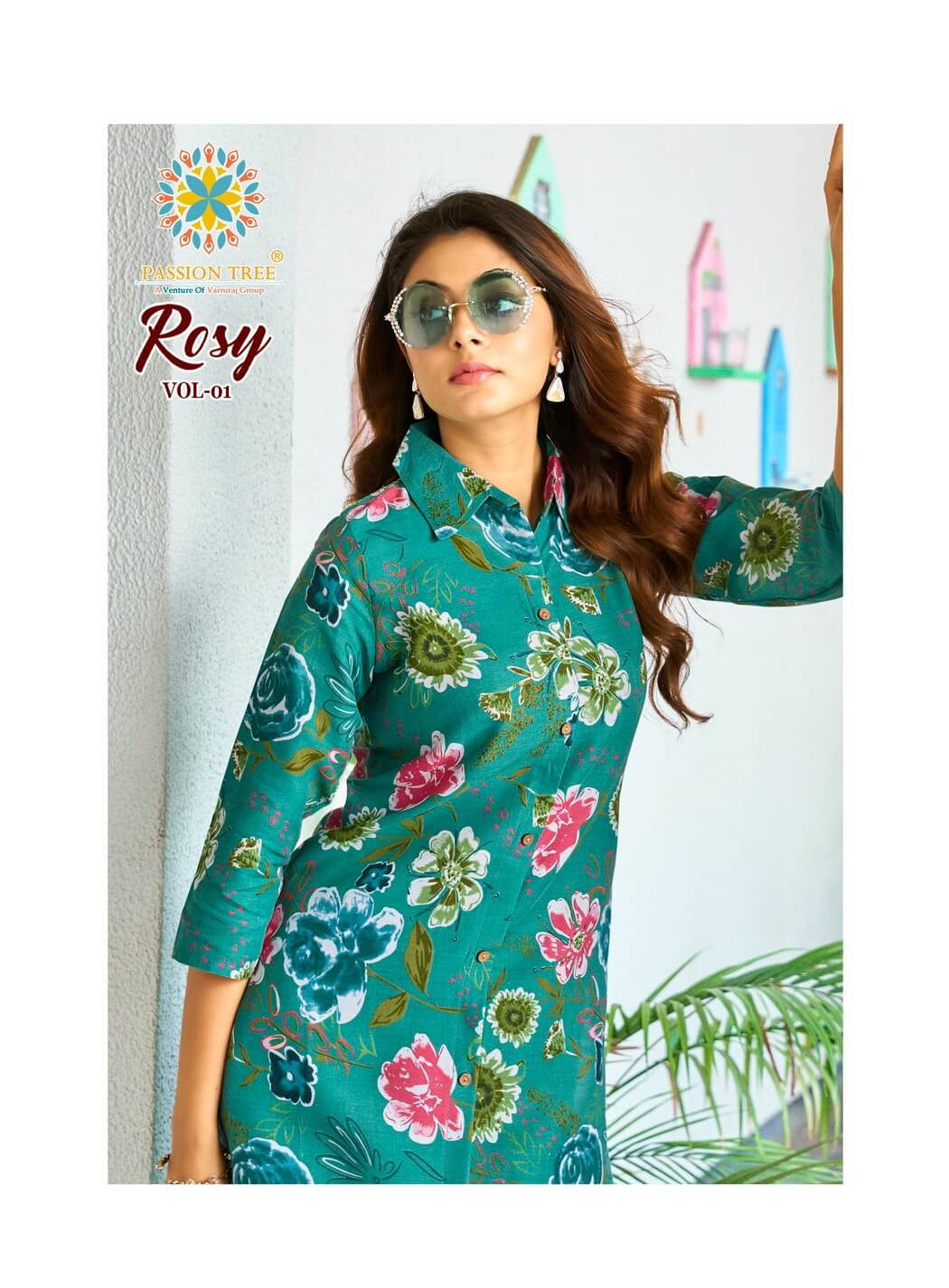 Passion Tree Rosy Kurtis With Bottom Catalog collection 3
