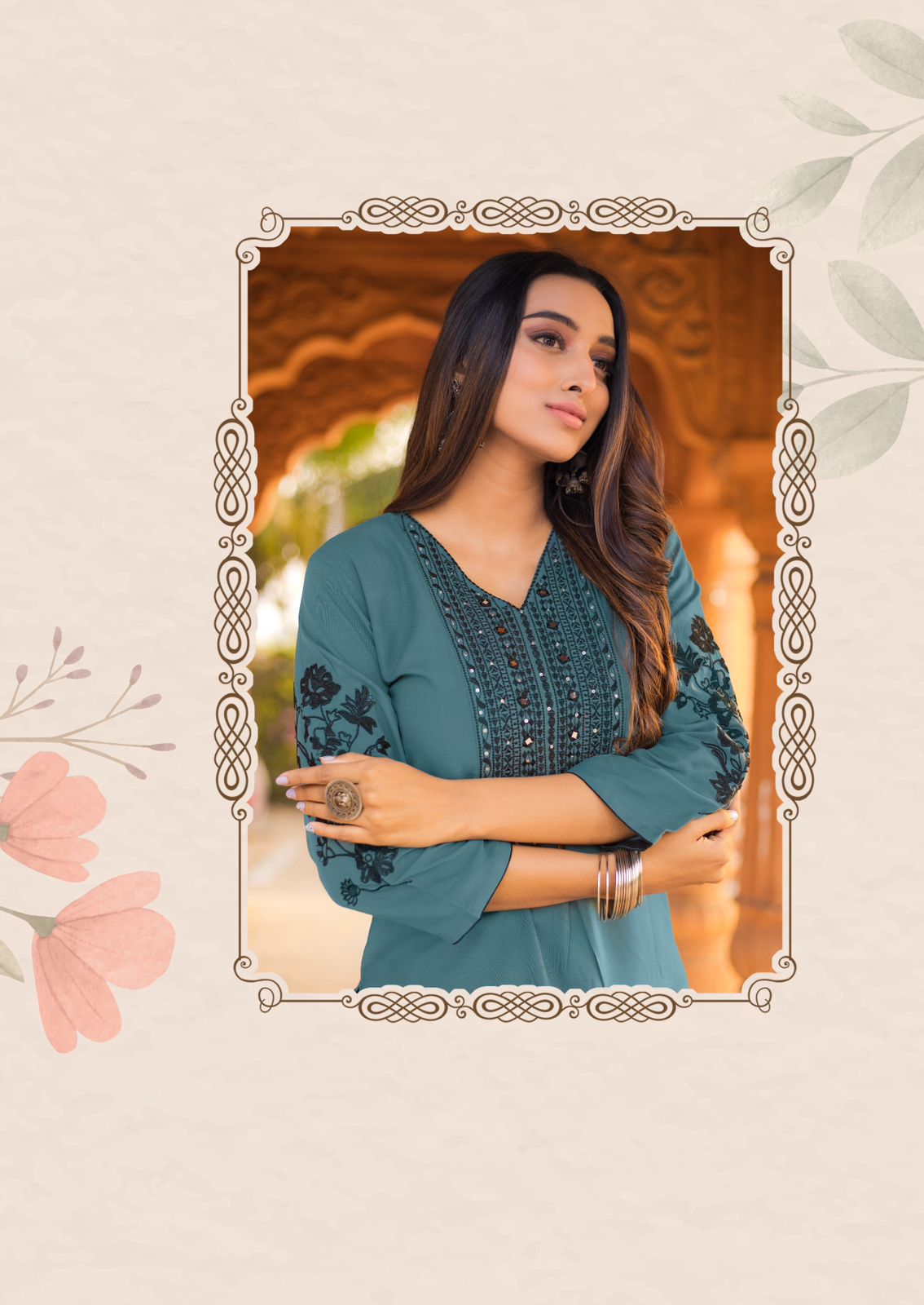Kadlee Ladlee Rayon Kurti Catalog collection 4