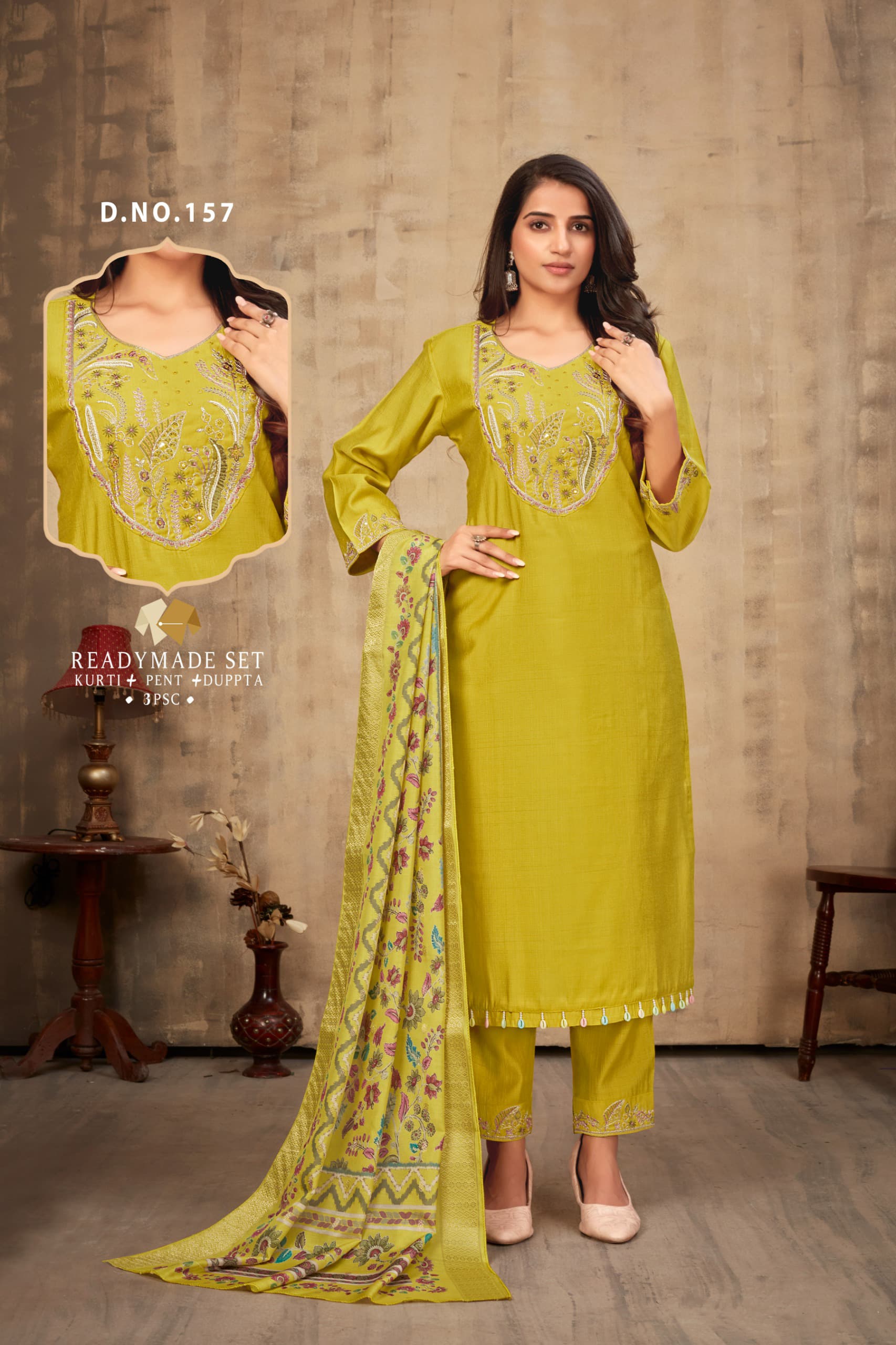 Reevika Season Embroidery Salwar Kameez Catalog collection 1