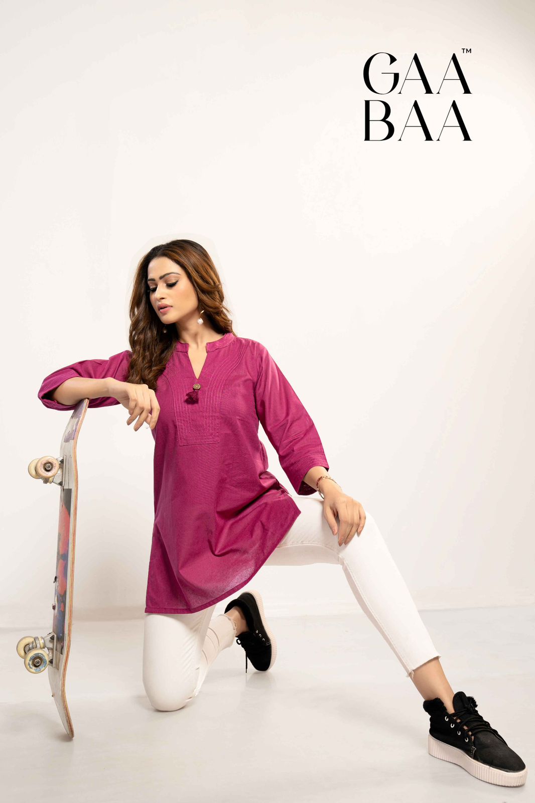 Gaabaa Cotton Ladies Tops Size Set collection 2